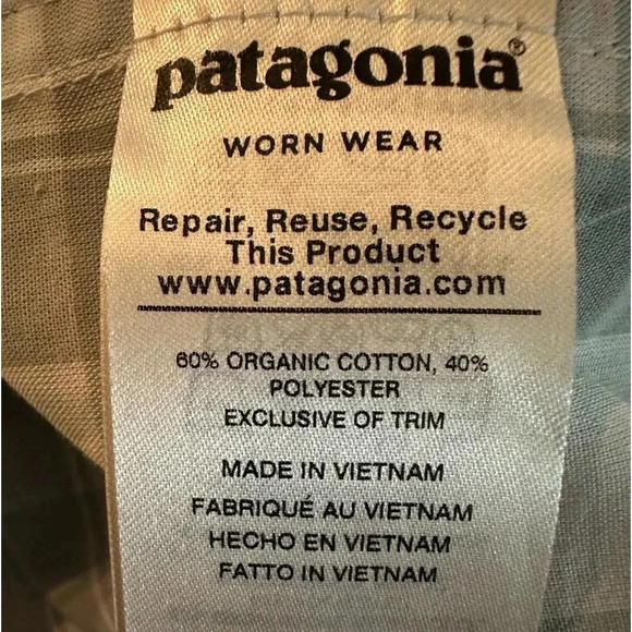 Patagonia button down shirt size M - Picture 10 of 10
